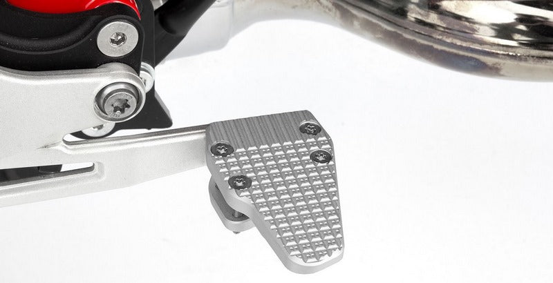 WUNDERLICH brake lever enlargement (EURO 5) - silver | 26222-001