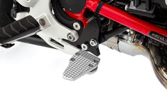 WUNDERLICH brake lever enlargement (EURO 5) - silver | 26222-001