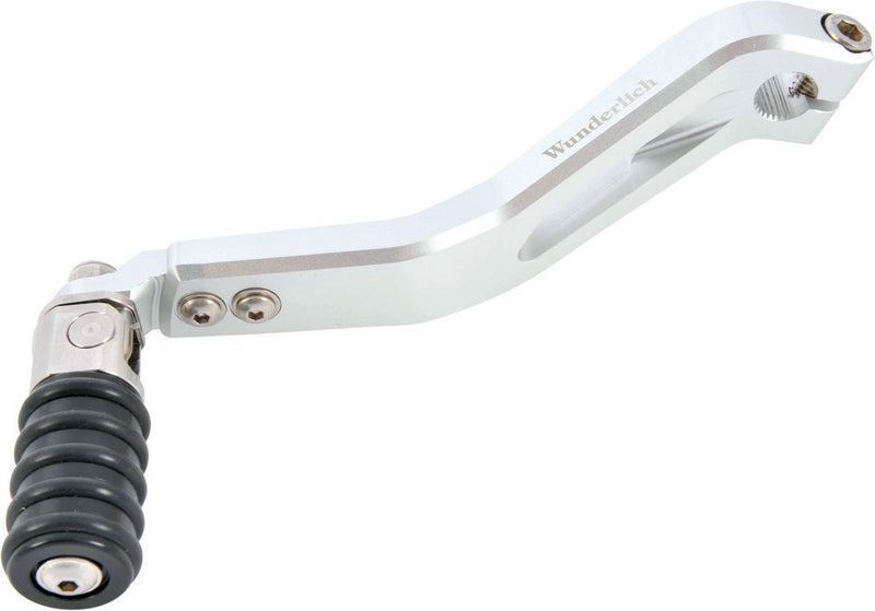 Wunderlich Adjustable Gear Shift Lever Clever Lever - Silver | 26270-001