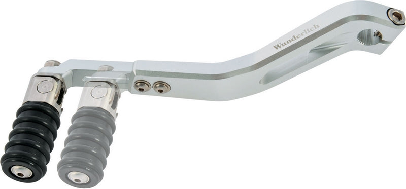 Wunderlich Adjustable Gear Shift Lever Clever Lever - Silver | 26270-001
