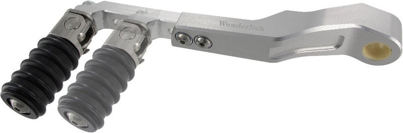 Wunderlich Adjustable Gear Shift Lever Clever Lever - Silver | 26280-101