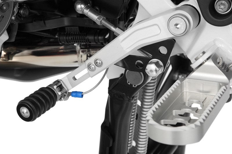 Wunderlich Adjustable Gear Shift Lever Clever Lever - Silver | 26280-101