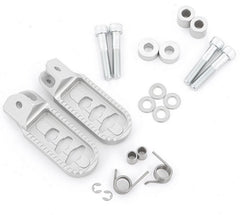 WUNDERLICH Assembly kit engine protection bar BMW Option 719 with slide pads - silver | 26442-300