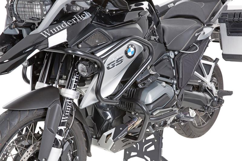 Wunderlich Tank Crash Bar Adventure Style, Black | 26450-302