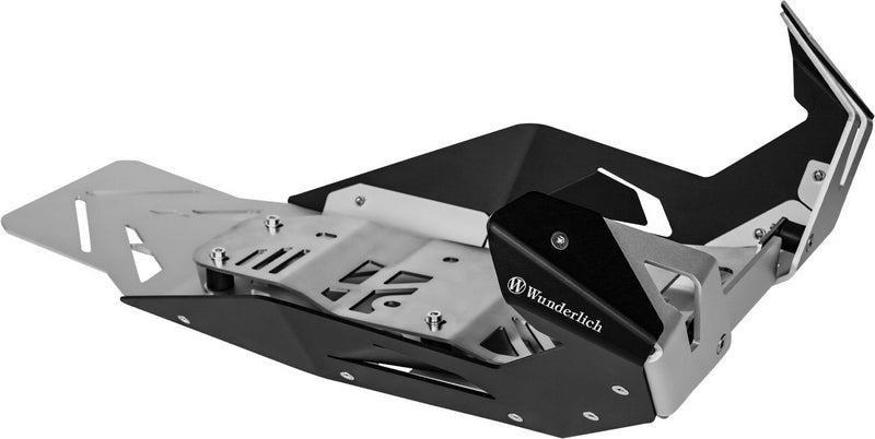 Wunderlich Engine Protection Plates Extreme - Black-Silver | 26850-101