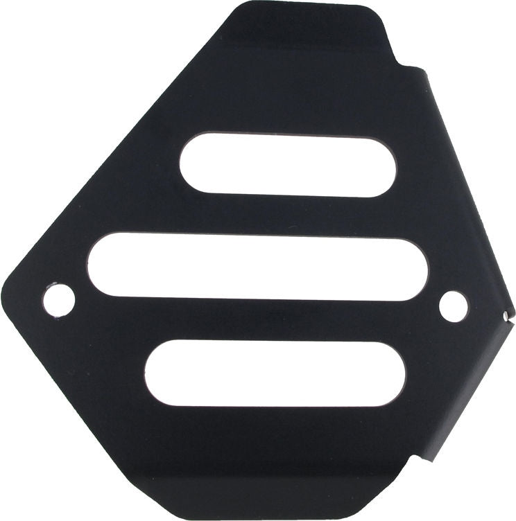 Wunderlich Exhaust Flap Cover - Black | 26930-002