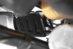 Wunderlich Exhaust Flap Cover, Black | 26930-102