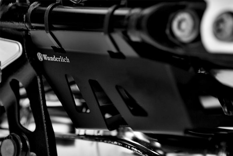 Wunderlich Exhaust Flap Cover - Black | 26930-202