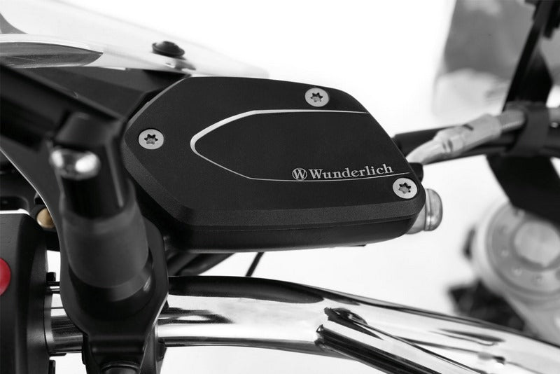 Wunderlich Clutch And Brake Reservoir Cover Set, Black | 27070-202