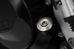 Wunderlich safety oil plug with dipstick - titanium | 27430-103