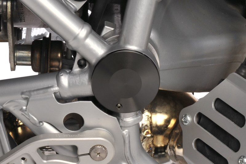 Wunderlich Swingarm Pivot Cover Classic Design - Left, Titanium | 28290-203