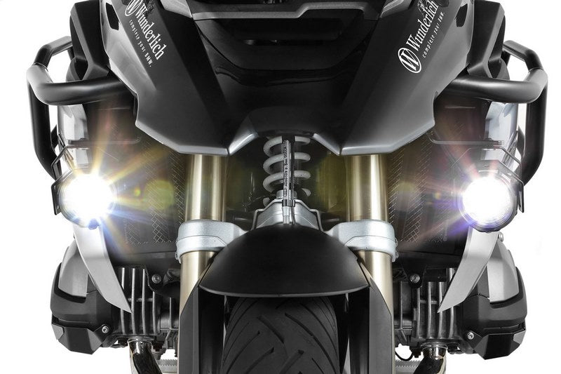 Wunderlich Led Additional Head Light Aton, Black | 28360-212