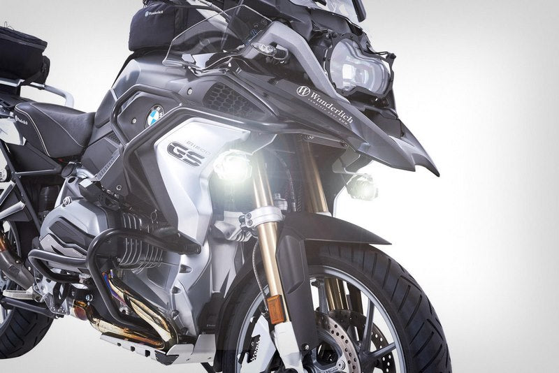 Wunderlich "Microflooter" Led Auxiliary Headlight, Silver | 28360-511