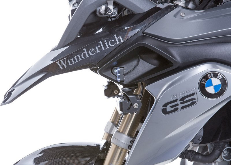 Wunderlich "Microflooter" Led Auxiliary Headlight, Black | 28360-512