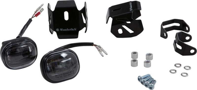 Wunderlich Conversion Kit To Additional Led-Headlights, Black | 28365-002