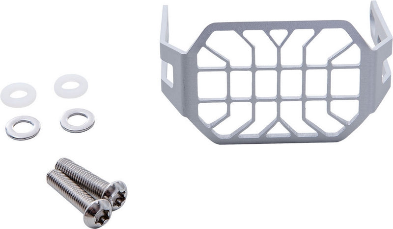 Wunderlich Grill To Fit Auxiliary Headlights Micro Flooter, Silver | 28365-101