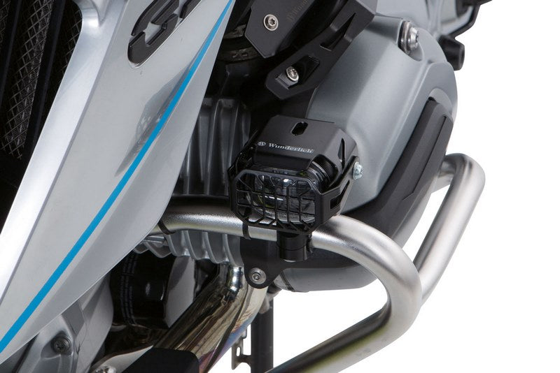 Wunderlich Grill To Fit Auxiliary Headlights Micro Flooter, Black | 28365-102