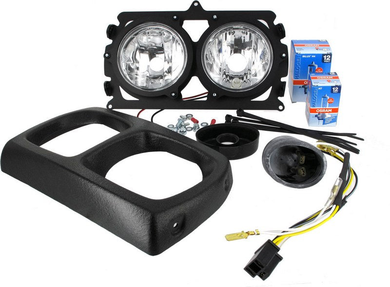 Wunderlich Double Headlights Dl03 Evo - Black | 28450-002