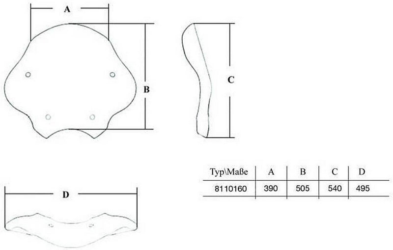 Wunderlich Touring Screen Varioergo - Clear | 30440-001