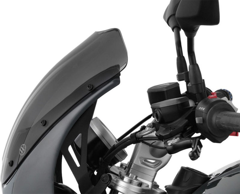 Wunderlich Sport Screen For Head Light Fairing Trophy And Daytona - Standard - Smoked Grey | 30470-212