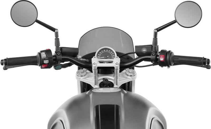 Wunderlich “Vintage” Windshield For “Vintage Tt” Light Screen, Smoked Grey | 30471-302