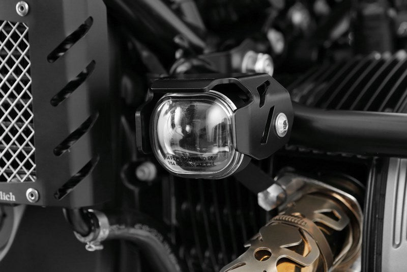 Wunderlich "Microflooter" Led Auxiliary Headlight - Black | 30476-102
