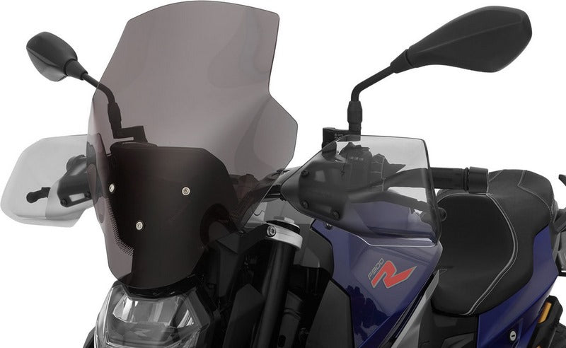 Wunderlich »MARATHON« windshield - smoked grey | 30741-006