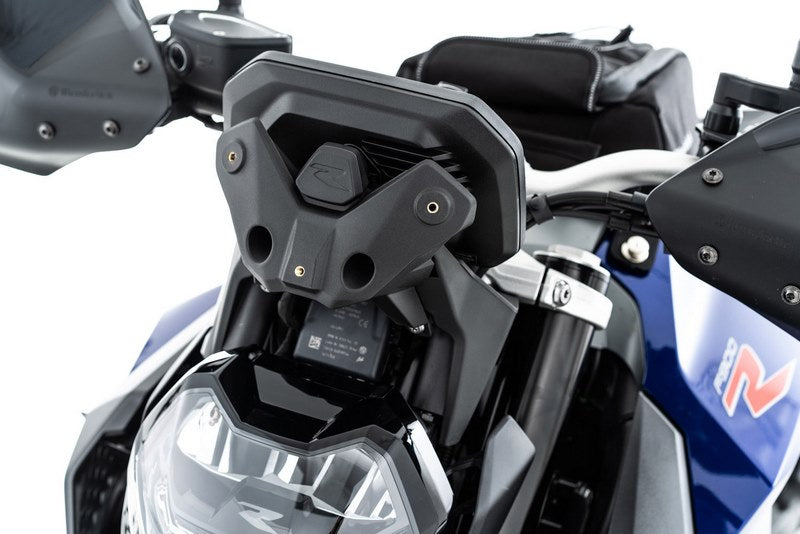 WUNDERLICH Mounting bracket for the MARATHON windshield for the BMW F 900 R - black | 30741-100