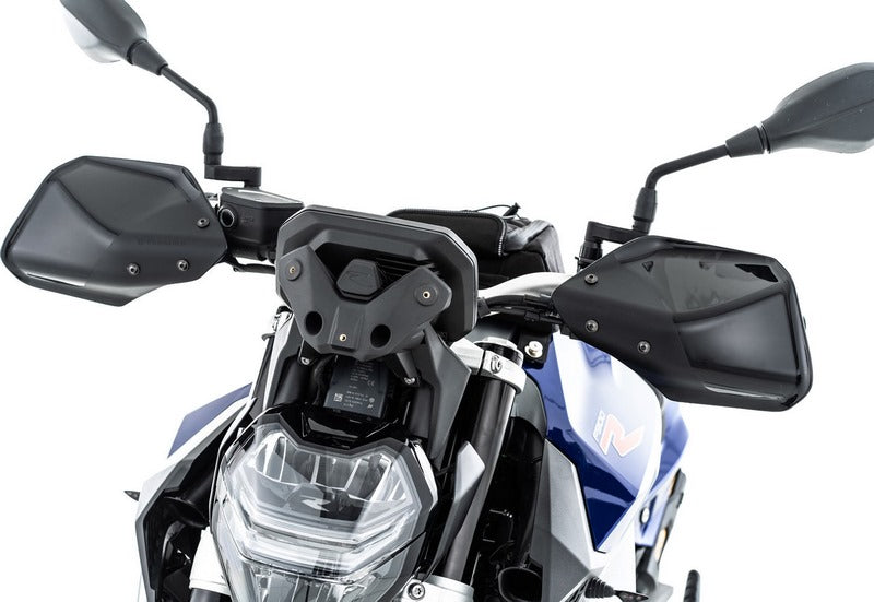 WUNDERLICH Mounting bracket for the MARATHON windshield for the BMW F 900 R - black | 30741-100