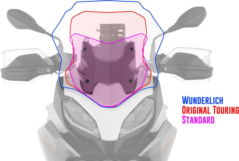 Wunderlich Wunderlich»MARATHON« windshield - clear | 30742-005