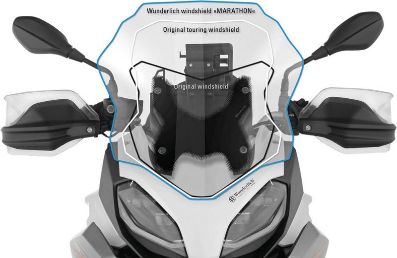 Wunderlich Wunderlich»MARATHON« windshield - clear | 30742-005