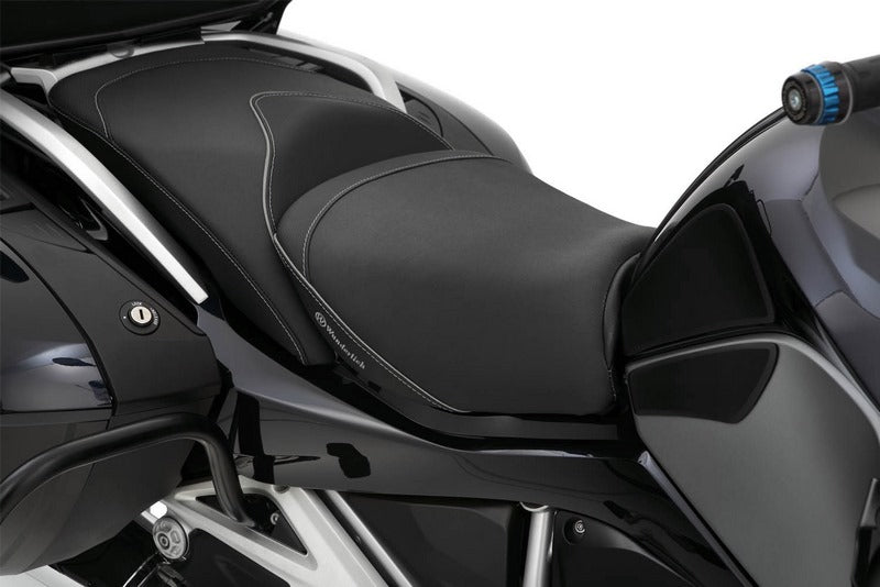 Wunderlich "AKTIVKOMFORT" rider seat with seat heating - standard - black | 30930-410