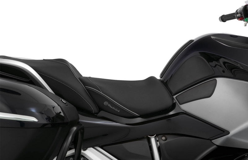 Wunderlich "AKTIVKOMFORT" rider seat with seat heating - standard - black | 30930-410