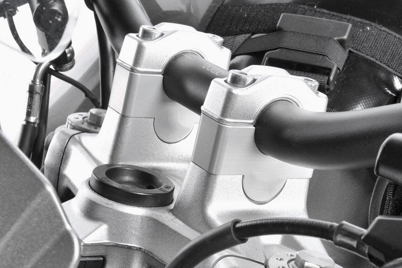 Wunderlich Handlebar Riser Abe Approved - 25Mm - Silver | 30990-011