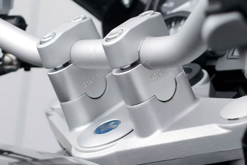 Wunderlich Handlebar Risers - 25Mm - Silver | 31000-011
