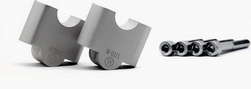 Wunderlich Handlebar Riser - 25Mm - Silver | 31010-011