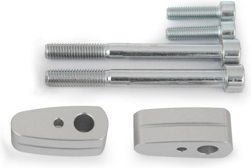 Wunderlich Handlebar Riser - Silver | 31011-001