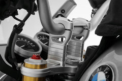 Wunderlich handlebar riser - 40mm - silver | 31011-101