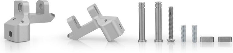 Wunderlich Footrest Lowering Rider - Silver | 31411-001