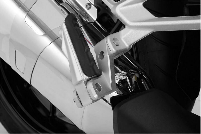 Wunderlich Passenger Footrest Lowering Kit - Silver | 31430-101