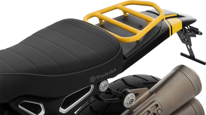 Wunderlich pillion luggage rack “Rallye” - with passenger frame - yellow | Edition 40 Years GS | 31742-309