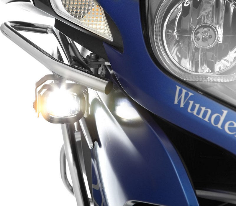 Wunderlich Led Additional Headlight “Microflooter”, Silver | 32890-301
