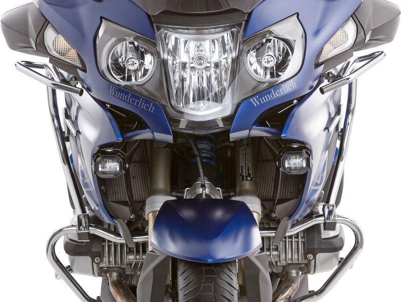 Wunderlich Led Additional Headlight “Microflooter”, Black | 32890-302