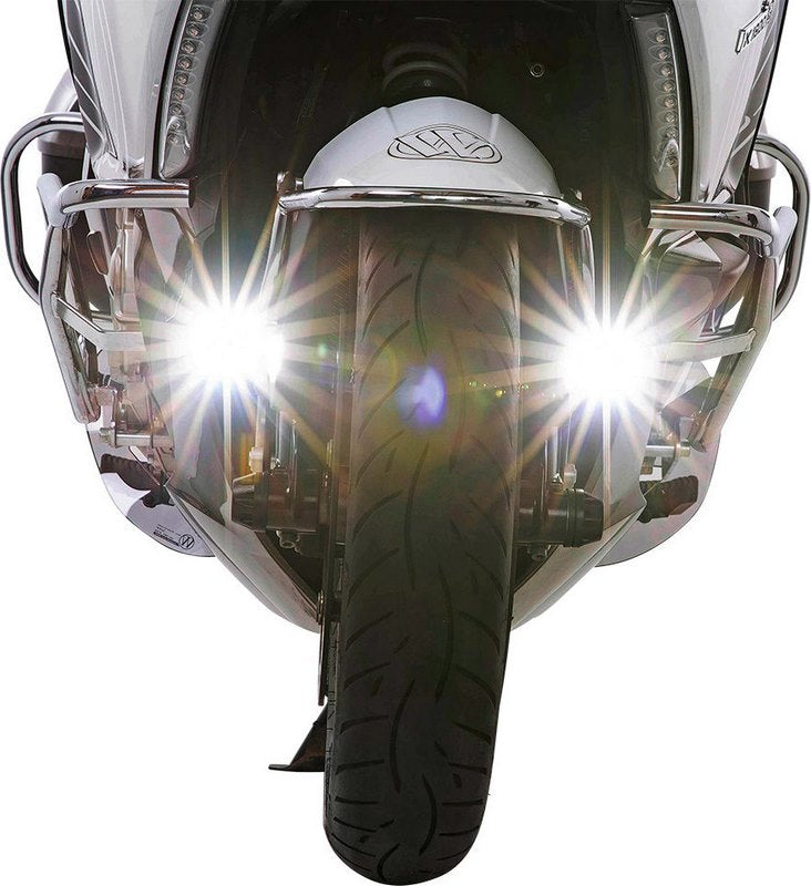 Wunderlich Led Additional Headlight For Duo-Lever Assembly - Black | 35570-202