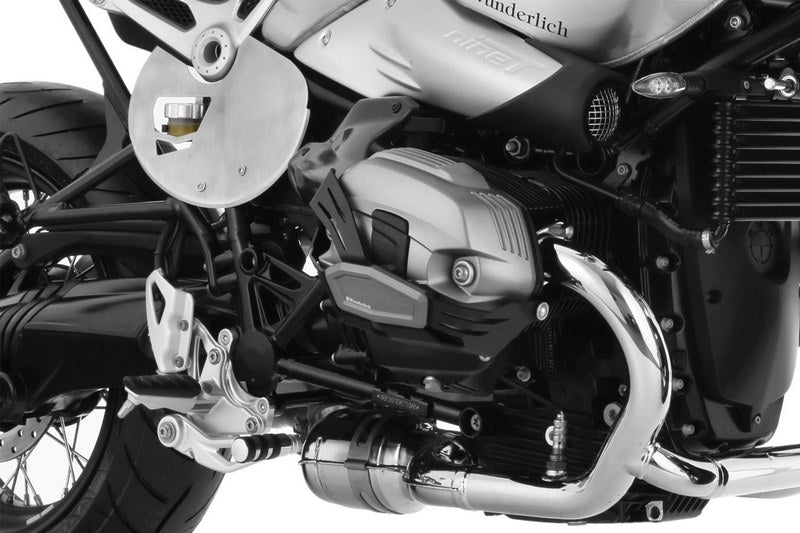Wunderlich Valve Cover & Cylinder Protectors Left + Right, Black | 35610-002