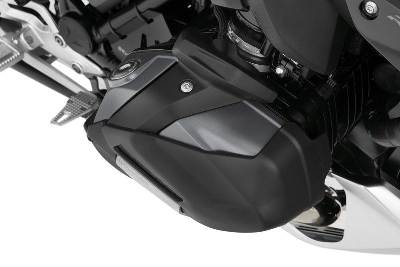 Wunderlich Valve cover & cylinder protectors»EXTREME« - black | 35613-002