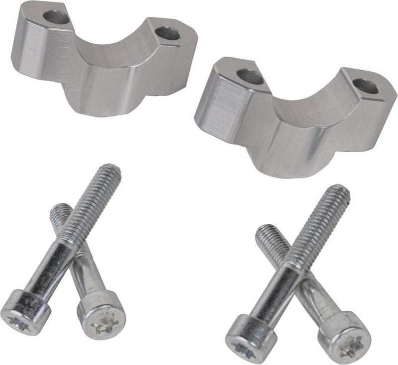 Wunderlich Handlebar Risers Sportergo - Silver | 35631-001