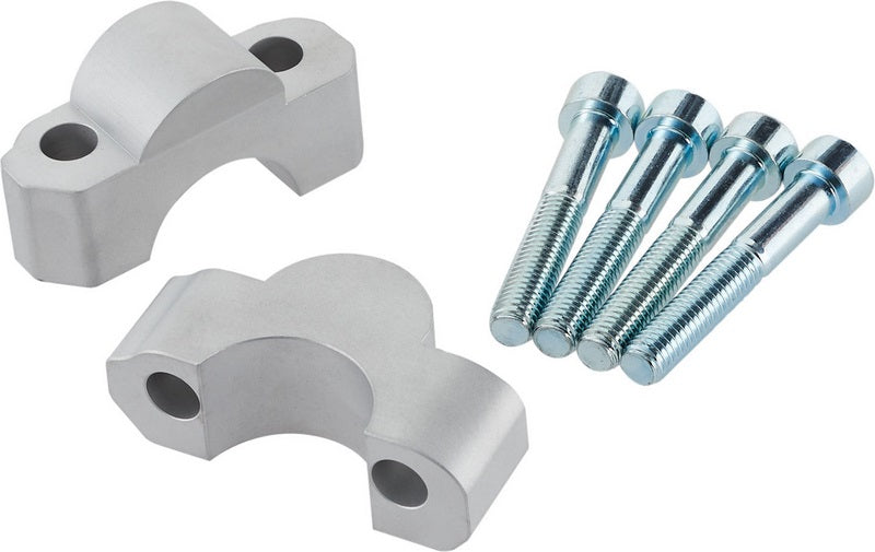 Wunderlich Handlebar Risers Sportergo - 20Mm - Silver | 35631-101