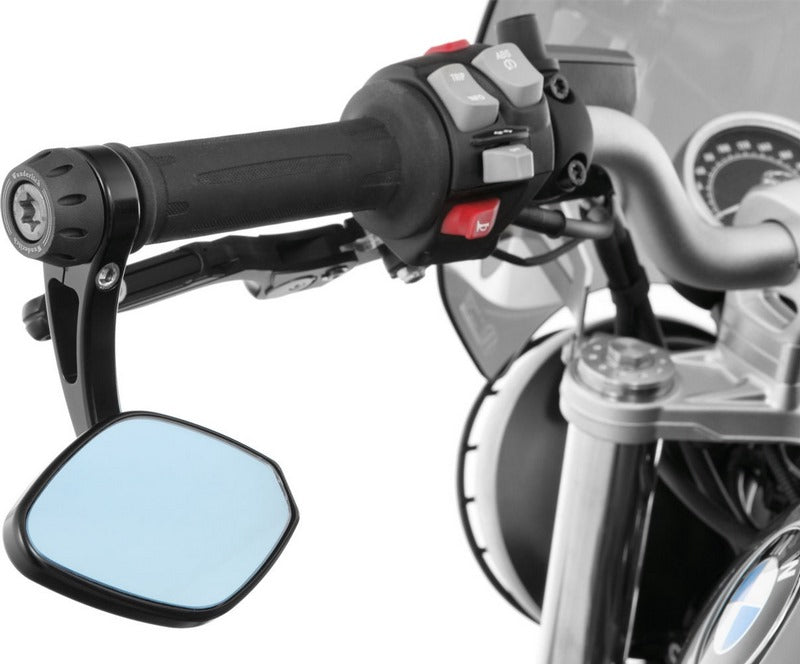 Wunderlich Adapter Handlebar End Mirror - Set - Black | 35661-100