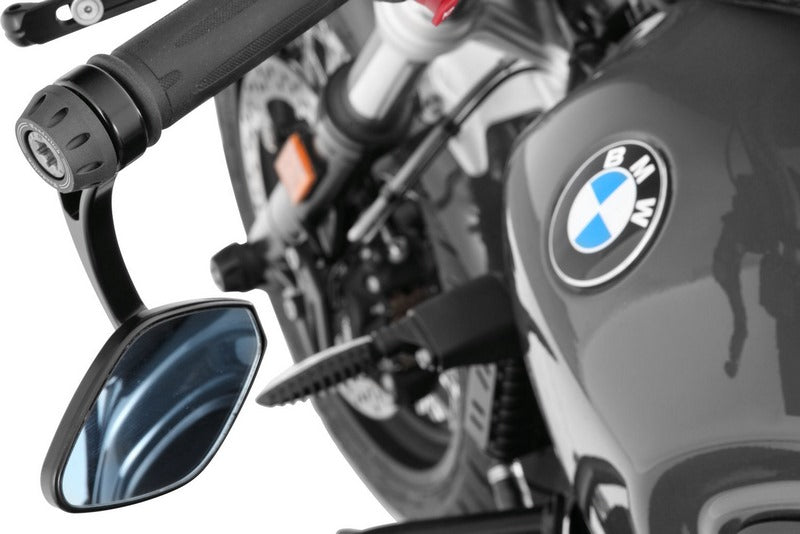 Wunderlich Adapter Handlebar End Mirror - Set - Black | 35661-100